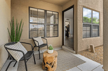 Spacious balconies/patios